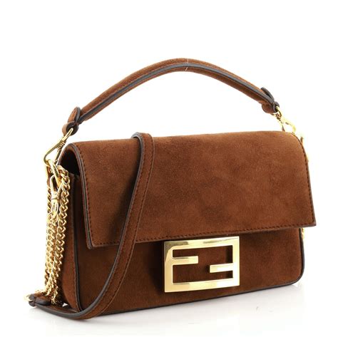 fendi pochette 2015|fendi suede baguette bag.